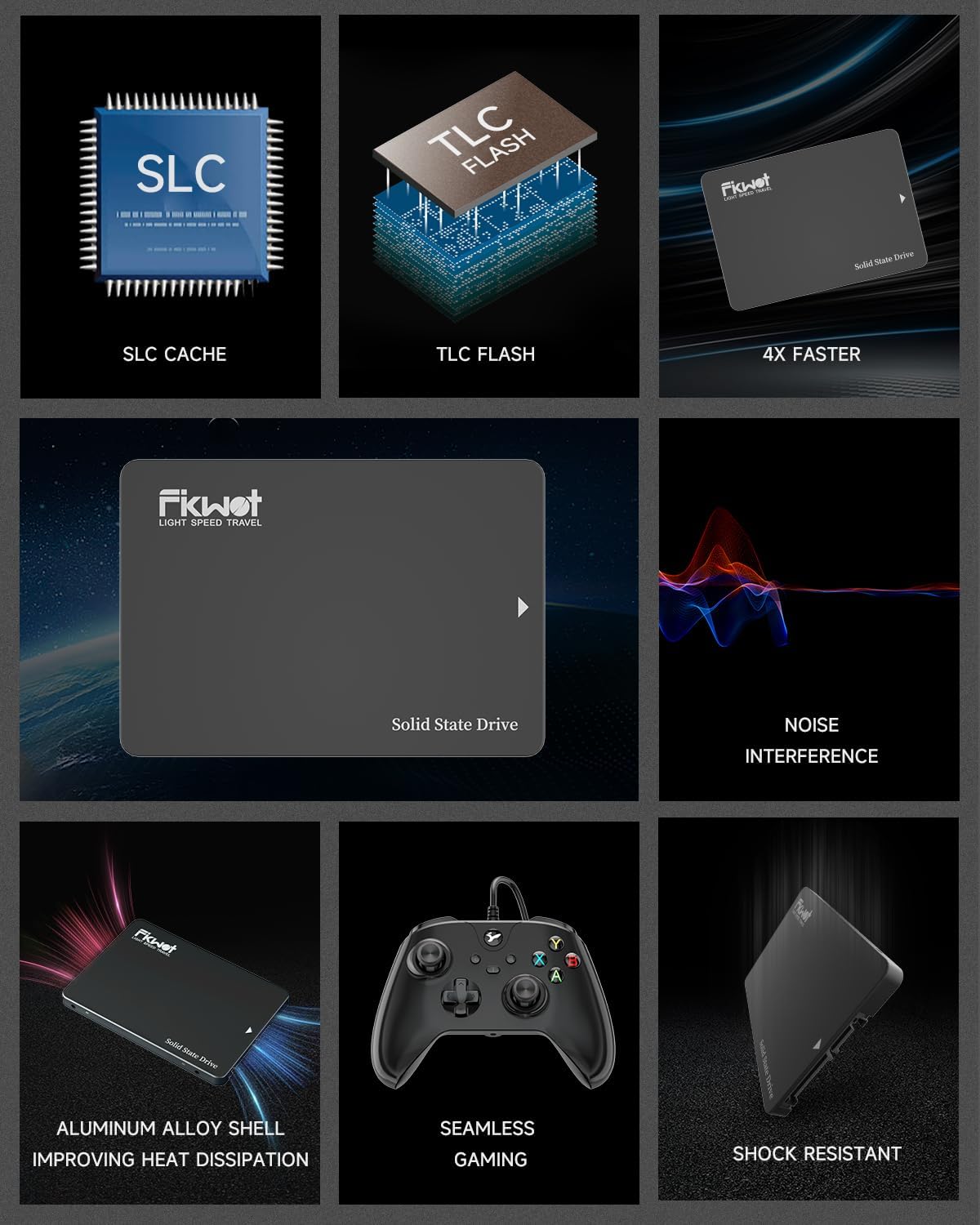 Fikwot FX812 SSD SATA III 2.5