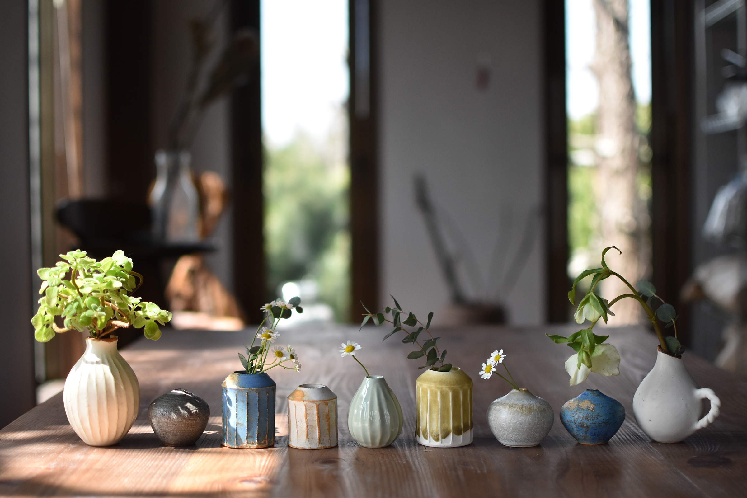 北欧フィーカ｜デンマークと花の器。セラミックアーティスト、Aya