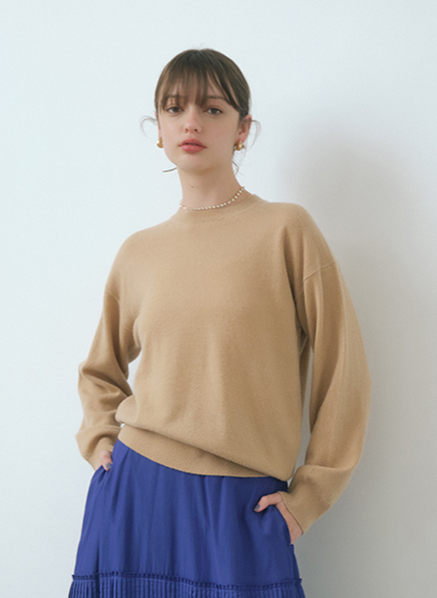 カシミヤニットプルオーバー｜LOUNIE（ルーニィ）公式サイト／公式