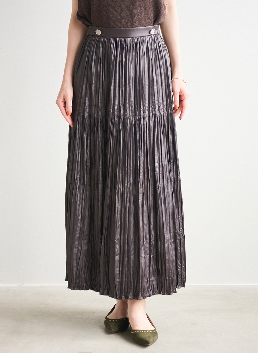 プリーツティアードスカート｜LOUNIE（ルーニィ）公式サイト／公式