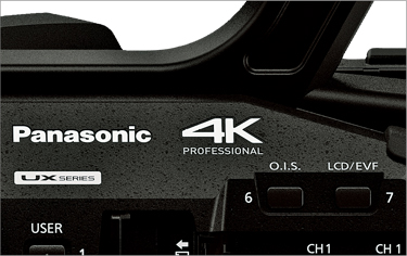生産完了】Panasonic AG-UX180 4Kメモリーカード・カメラレコーダー