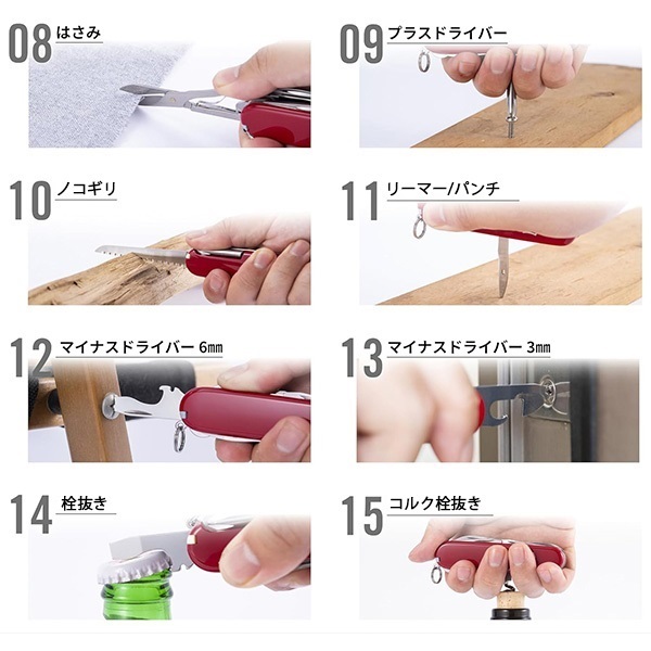 ビクトリノックス エマージェンシーツール ハントマン｜消防 工具