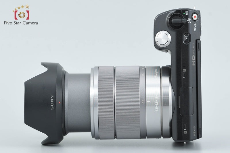 中古】SONY ソニー α NEX-5 ズームレンズキット ブラック – Five Star