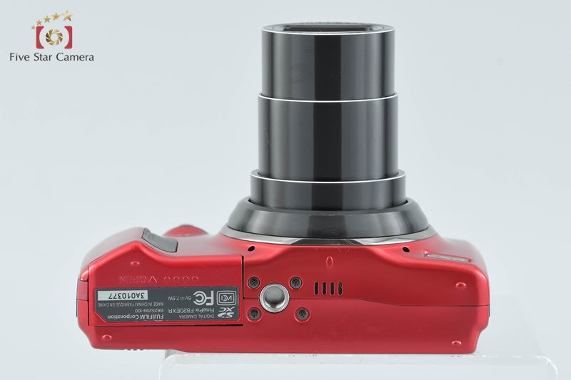 中古】FUJIFILM 富士フイルム FINEPIX F820EXR レッド コンパクト