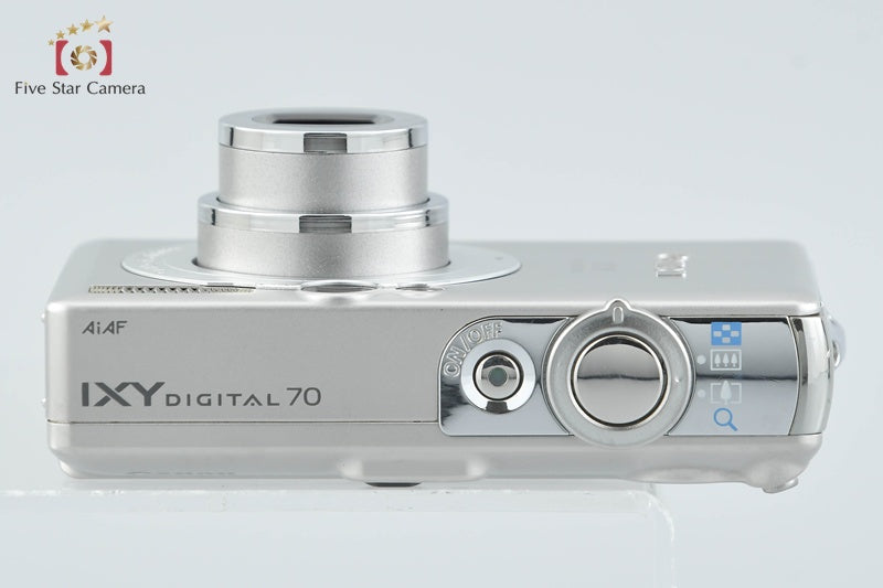 中古】Canon キヤノン IXY Digital 70 シルバー コンパクトデジタル