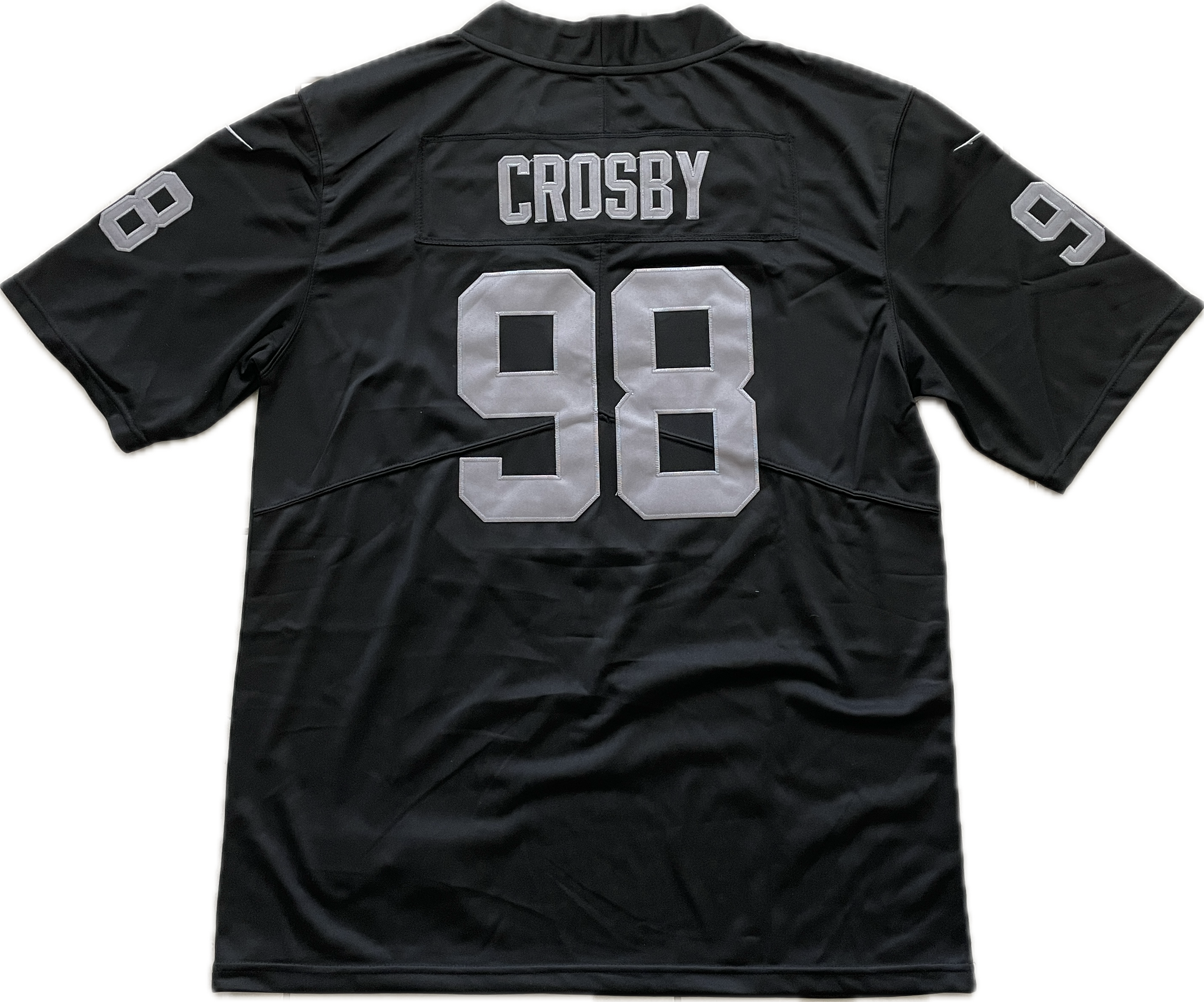 Maxx Crosby #98 Las Vegas Raiders Game Jersey Black Home with tags