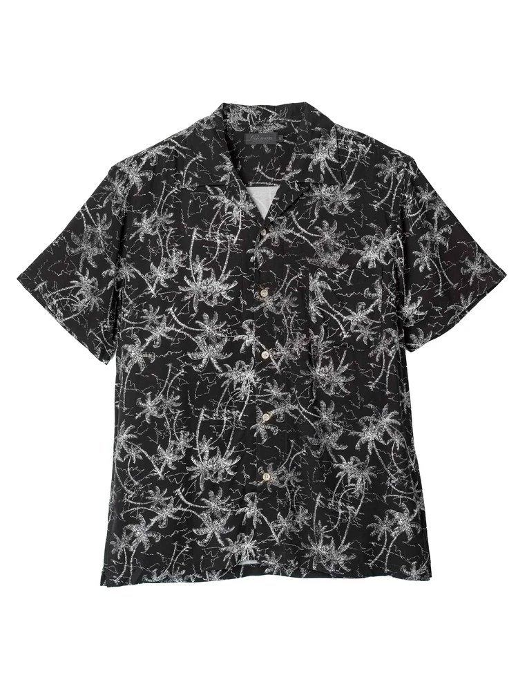 M．グレー レーヨンアロハシャツ | フォーエル公式通販