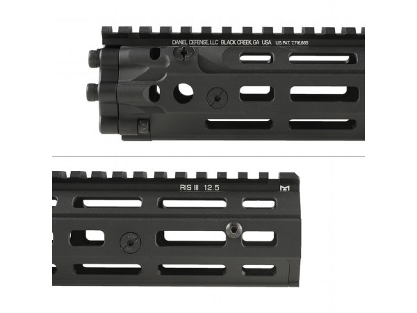 Airsoft Artisan : DDタイプ MK18 RISIII M-LOKハンドガード 12.5inch
