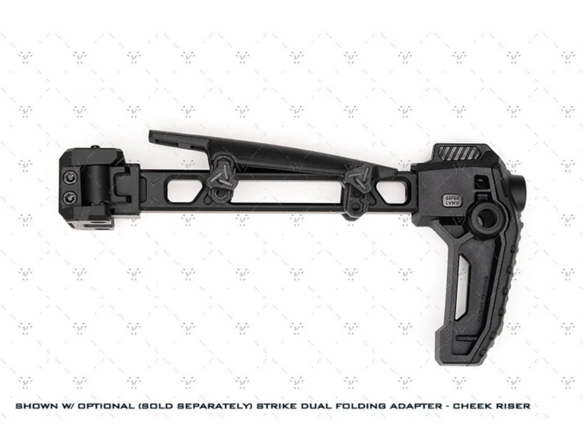 Strike Industries: 実物 ストック Strike Dual Folding Adapter