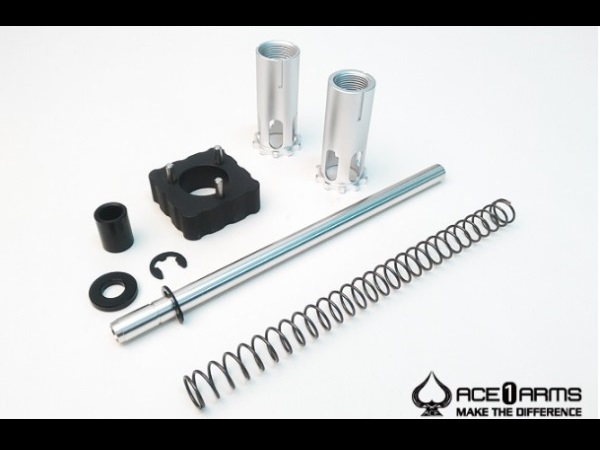 OSPREYタイプサプレッサー・M11正ネジ-M14逆ネジ変換アダプターセット