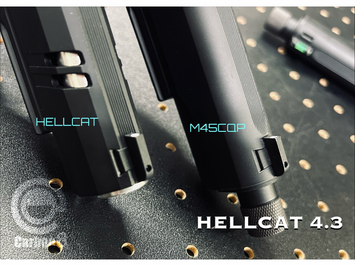 カスタム完成品】Carbon8: HELLCAT 4.3 Co2ブローバック チャンバー