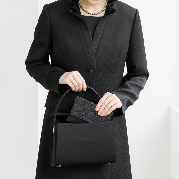 撥水加工】こだわりのマグネットバッグ ・ブラック｜東京ソワール
