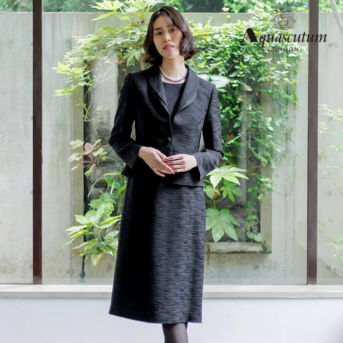 J∞QUALITY/ヘチマ襟のスーツ 11号・ブラック｜東京ソワール