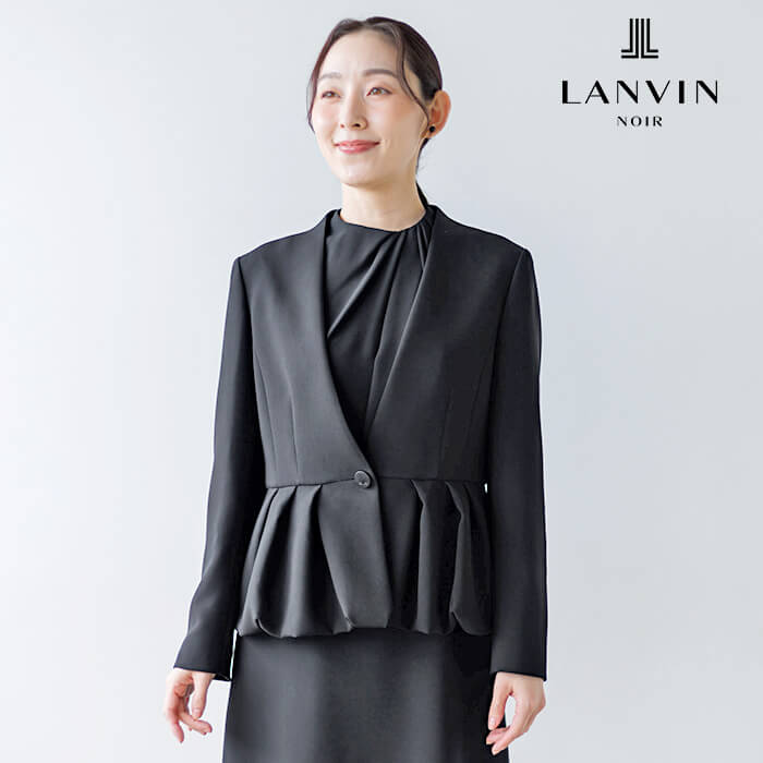 バルーンシルエットのジャケット 9号・ブラック｜東京ソワール