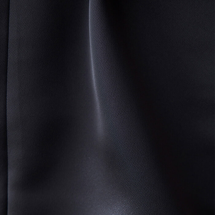 マットサテンのシンプルジャケット 13号・ブラック｜東京ソワール