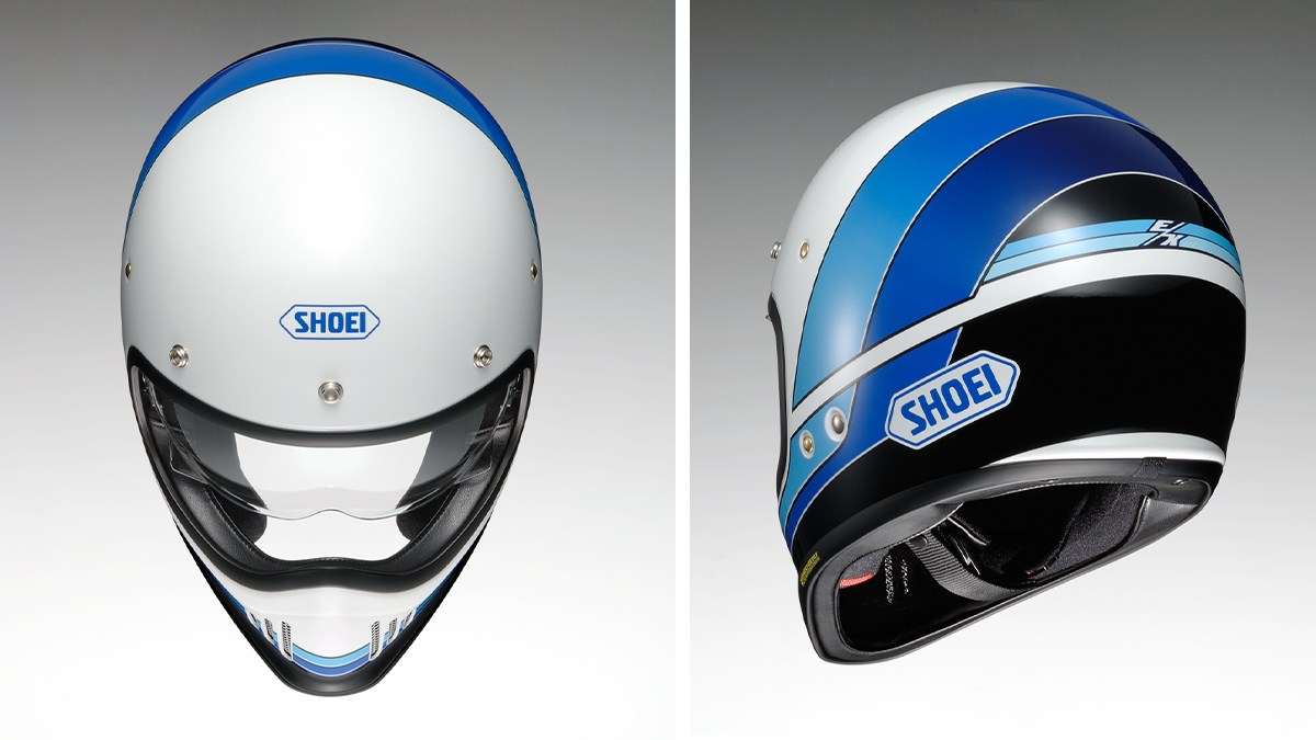 SHOEIの人気フルフェイス「EX-ZERO EQUATION」にさわやかな新色が登場