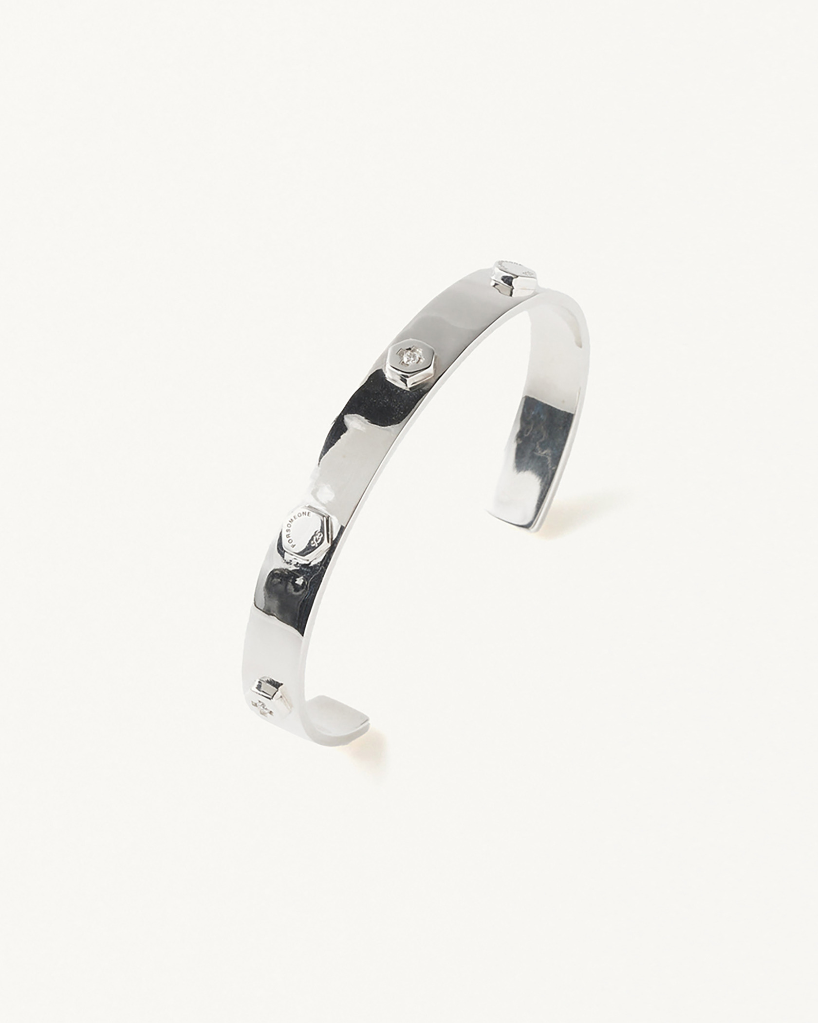 W TM BOLT BANGLE M SILVER | FORSOMEONE(フォーサムワン)公式ONLINE STORE
