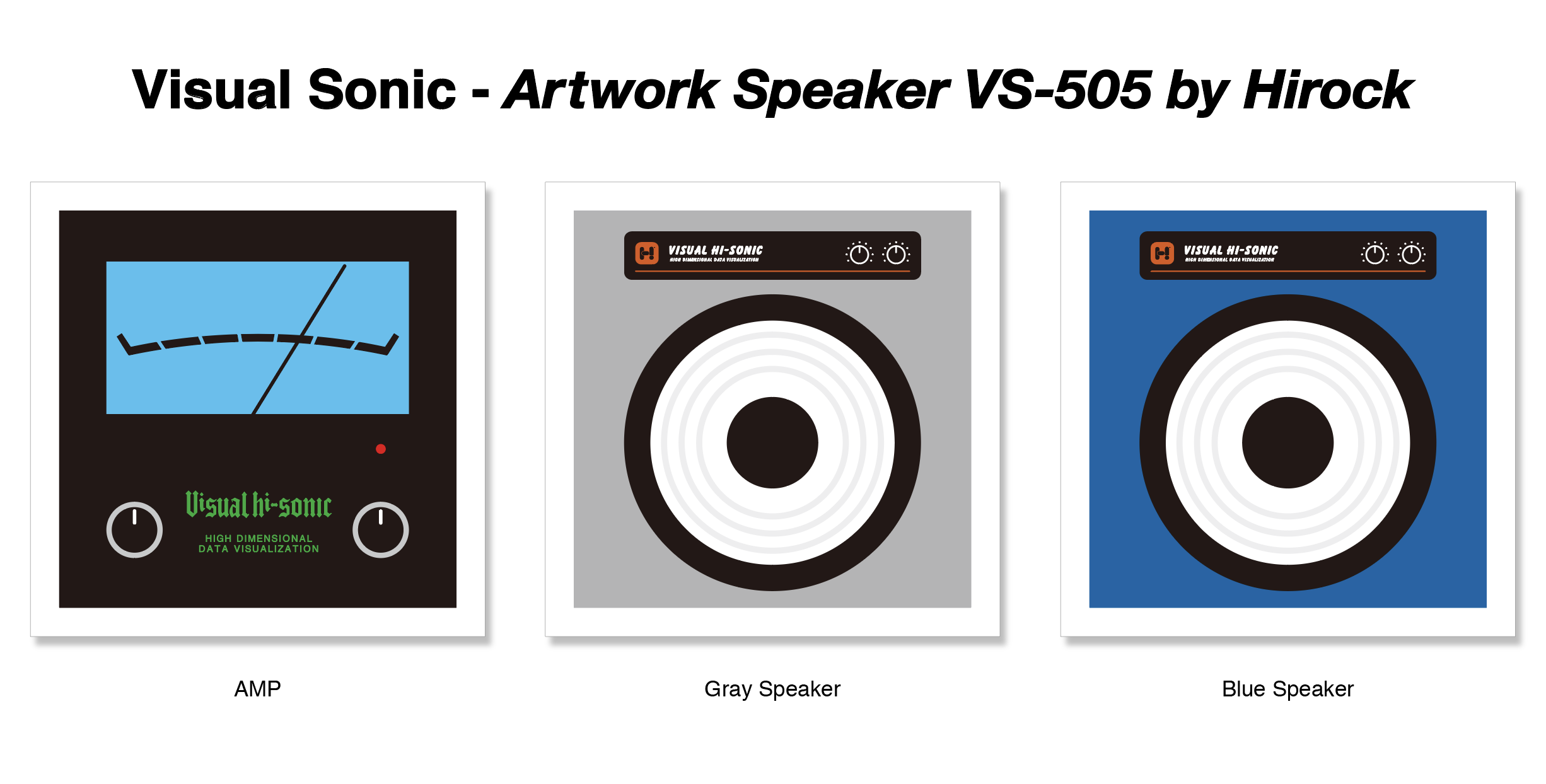 インテリアBluetoothスピーカー「Visual Sonic」にマルチクリエイター