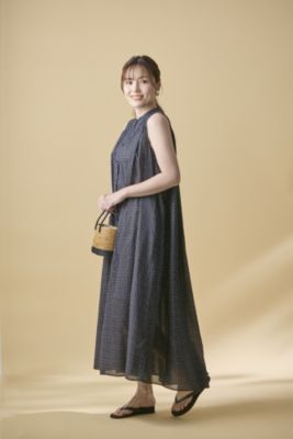 MARIHA(マリハ)の【洗える】小鳥の歌のドレス ノースリーブ／Sparkles