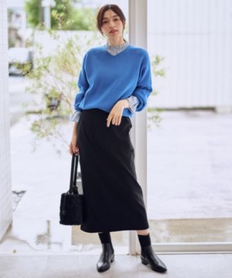 ANY(エニィ)の【8色展開】Vネックデイリーニット通販 | 集英社HAPPY