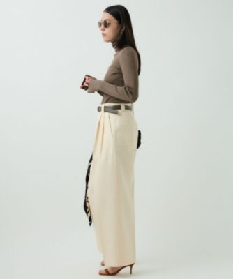 Chaos(カオス)の18Gシルクリブタートルネックニット通販 | mirabella