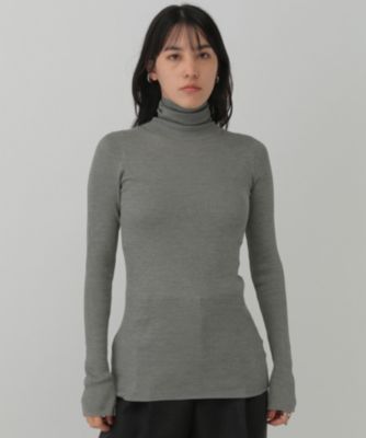 Chaos(カオス)の18Gシルクリブタートルネックニット通販 | 集英社HAPPY