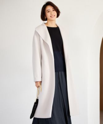 自由区 L(ジユウク エル)のウールリバーロング コート通販 | 集英社