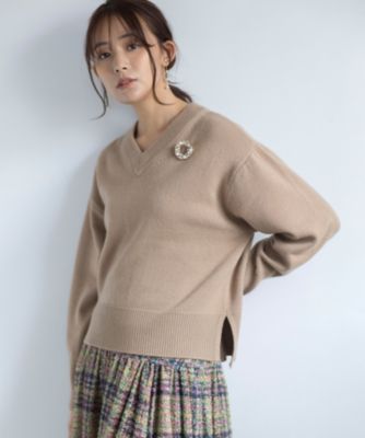 組曲(クミキョク)の【8色展開・手洗い可】ウールカシミヤミックス V