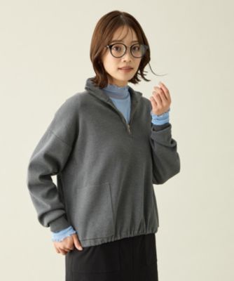 ANY(エニィ)のスウェットライクハーフジップニット通販 | 集英社HAPPY