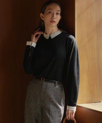 23区(ニジュウサンク)の【VERY・CLASSY.掲載/洗える】エンブロイダリー