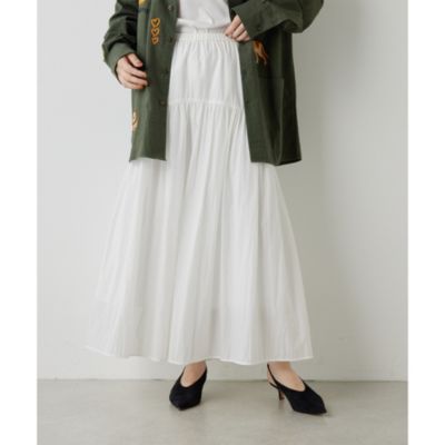 Whim Gazette(ウィム ガゼット)のヴィンテージタフタスカート通販