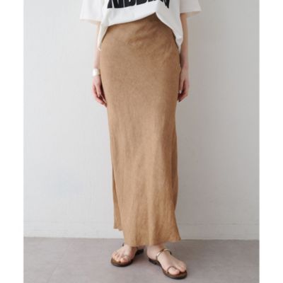 Whim Gazette(ウィム ガゼット)のツイル顔料染めスカート通販 | 集英社