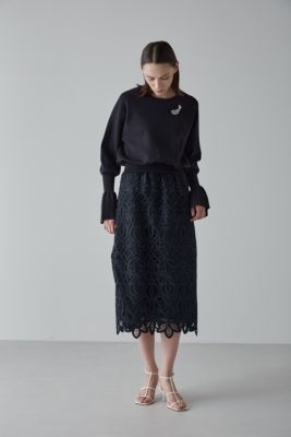 ADORE(アドーア)のフラワーオーナメントレーススカート通販 | 集英社