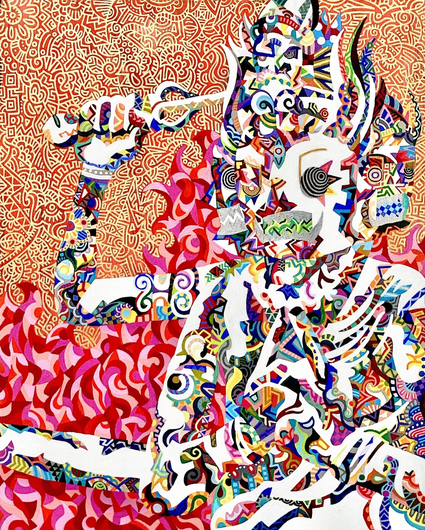 絵画の通販、購入ならFROM ARTIST/作品名：怒りは纏えど慈悲は着飾らん