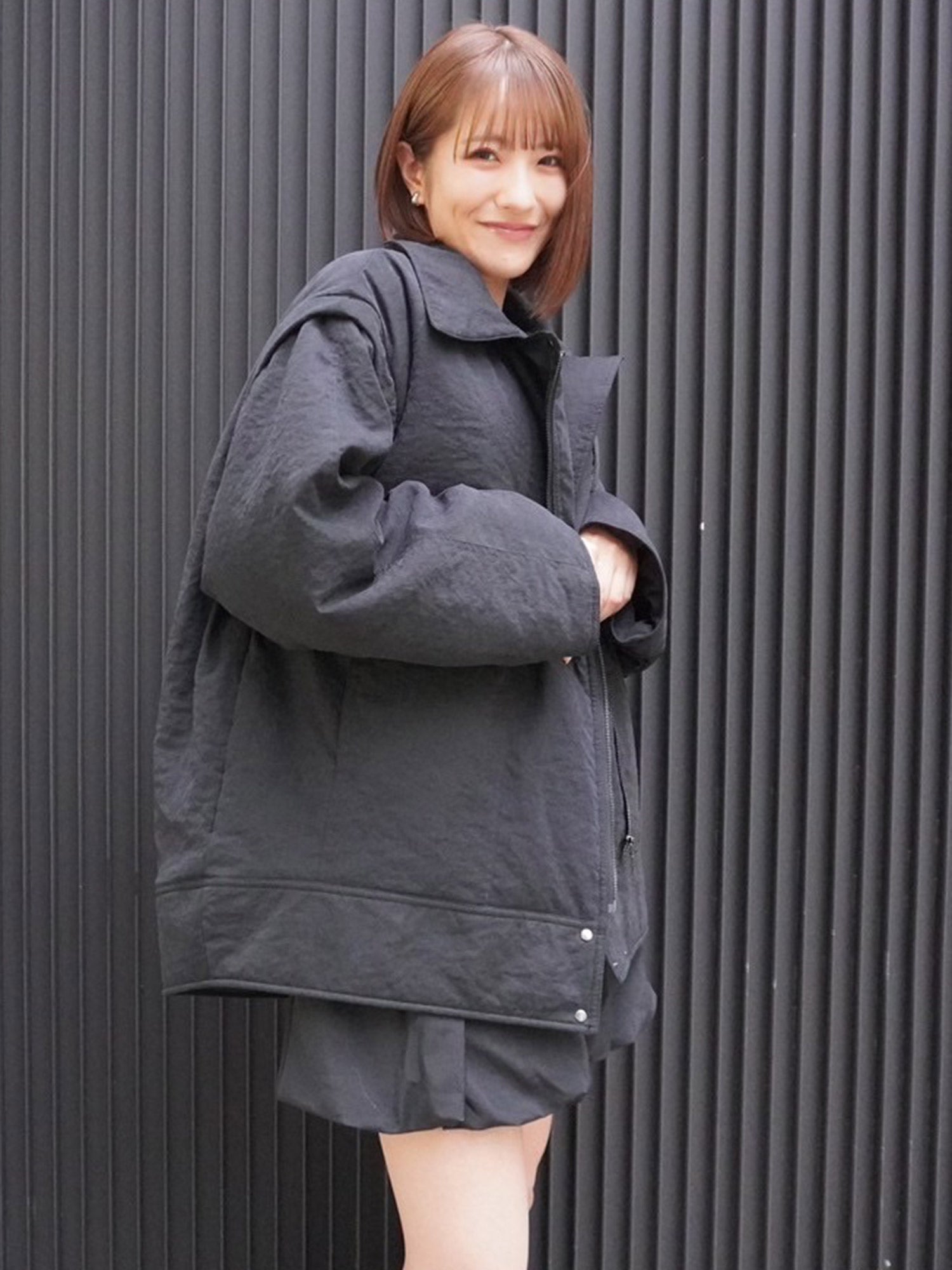 袖取り外しオーバージャケット