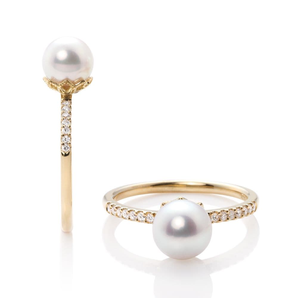 アコヤ真珠コレクション｜アコヤ真珠の指輪(リング)【神戸生まれの