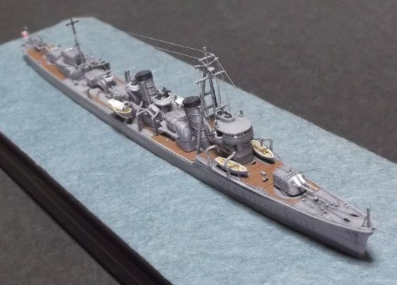 1/700駆逐艦 吹雪の製作(その6)完成!: ふりぃだむふぁいた
