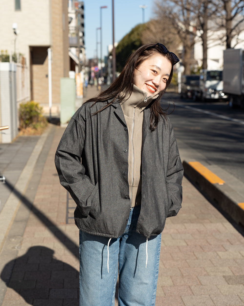 nanamica Cotton Wool Deck Jacket – Friday