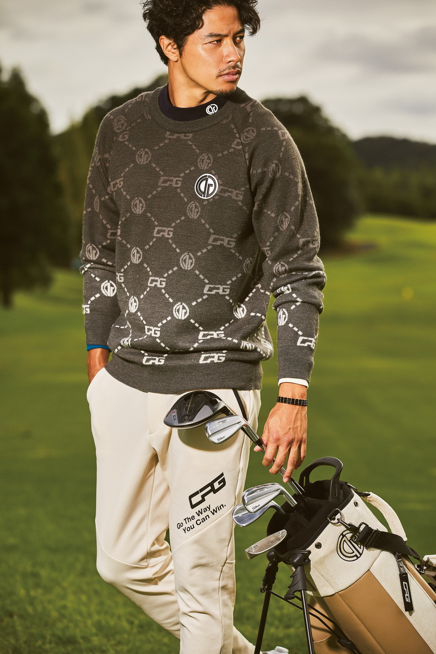 芝上でイイね！されるCPG GOLF秋冬コレクション「新コレクションに見る
