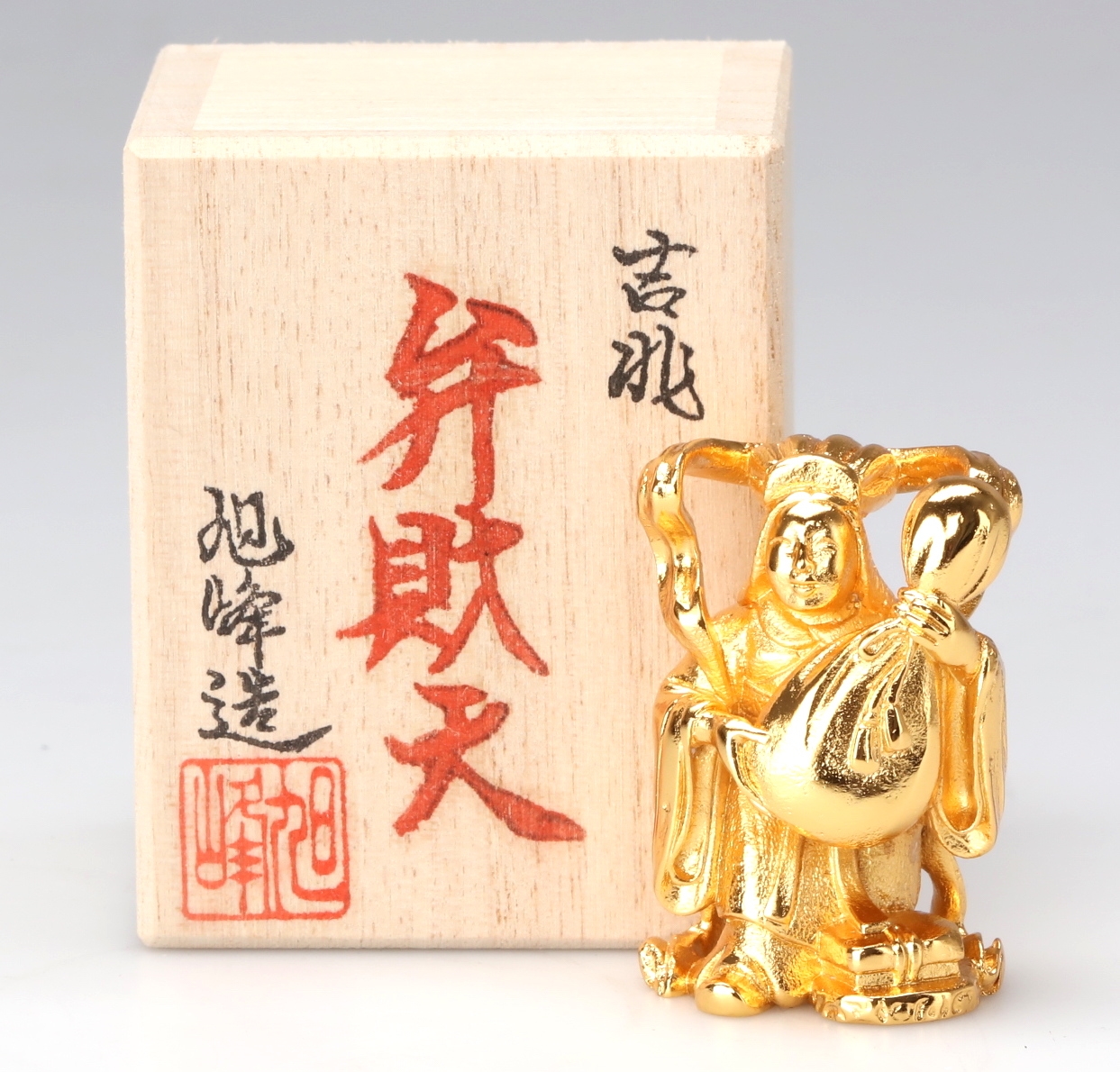 七福神 弁財天 金（高岡銅器） | 匠縁堂