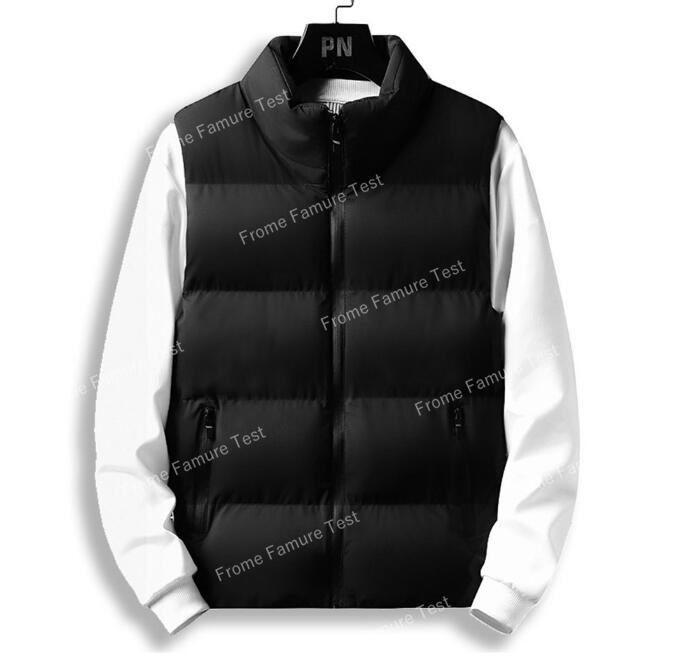 メンズダウン 白黒迷彩で魅せる、洗練されたメンズダウンベスト ベスト