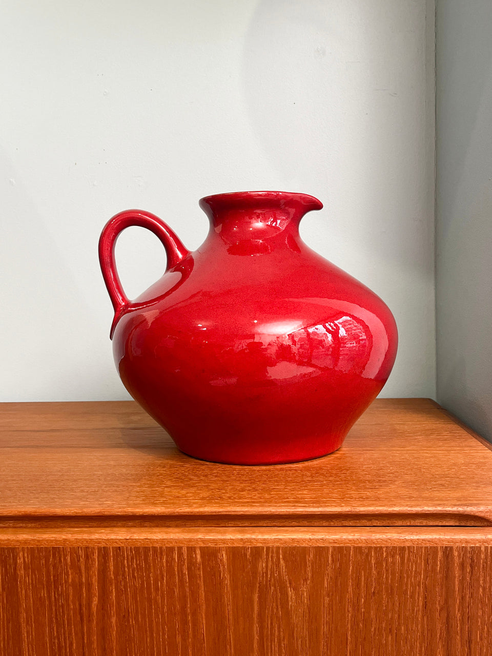 西ドイツヴィンテージ ファットラヴァ フラワーベース 花瓶/W.Germany