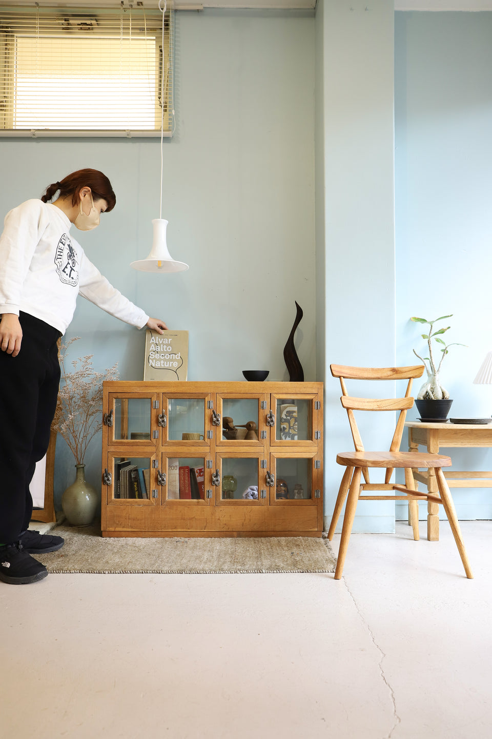 ジャパンヴィンテージ ガラスショーケース 駄菓子屋 古道具