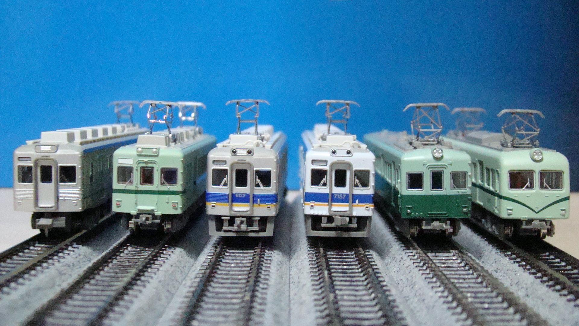 速報ッ!!! Nゲージ 「南海6100系・7100系」 御到着ッ!!! o{^楽^}o