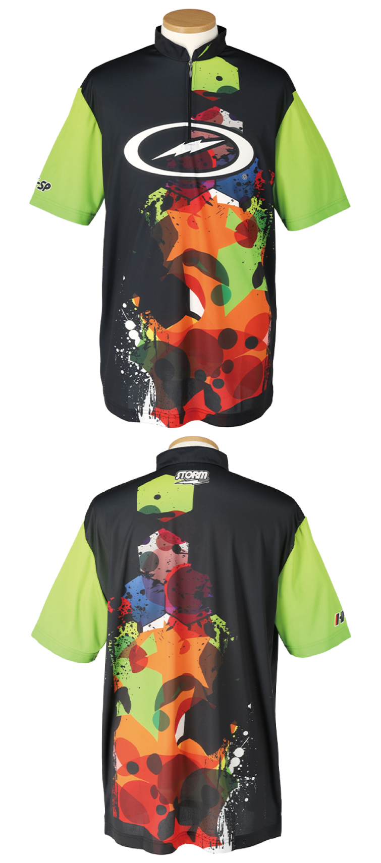 ✨新品✨ボウリングウェア 日本サイズXL STORM カラフル 新品✨ハイ