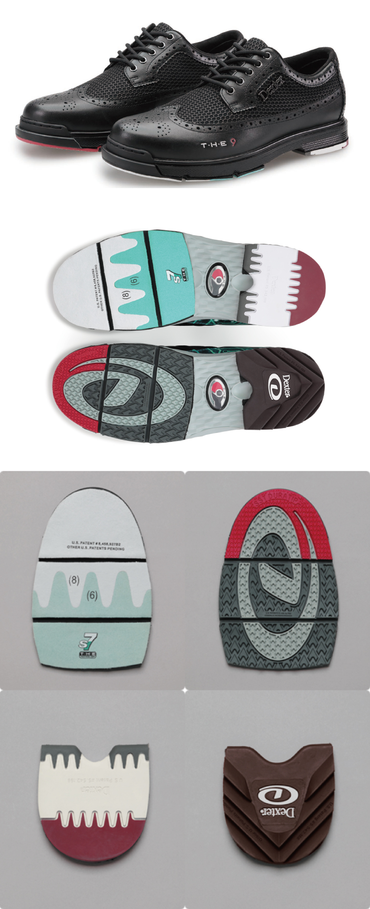 ボウリングシューズ デクスター Dexter】THE9・WT | フタバプロ