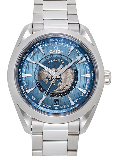 オメガ シーマスター アクアテラ GMT ワールドタイマー 220.10.43.22