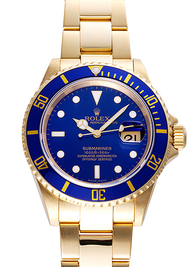 ロレックス サブマリーナ デイト 16618 ブルー 中古 | かめ吉