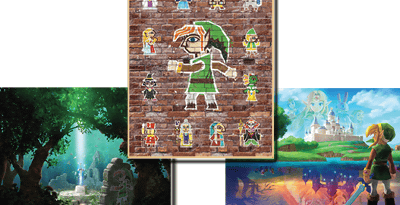 ゼルダの伝説 神々のトライフォース2」のポスター3種類セットが