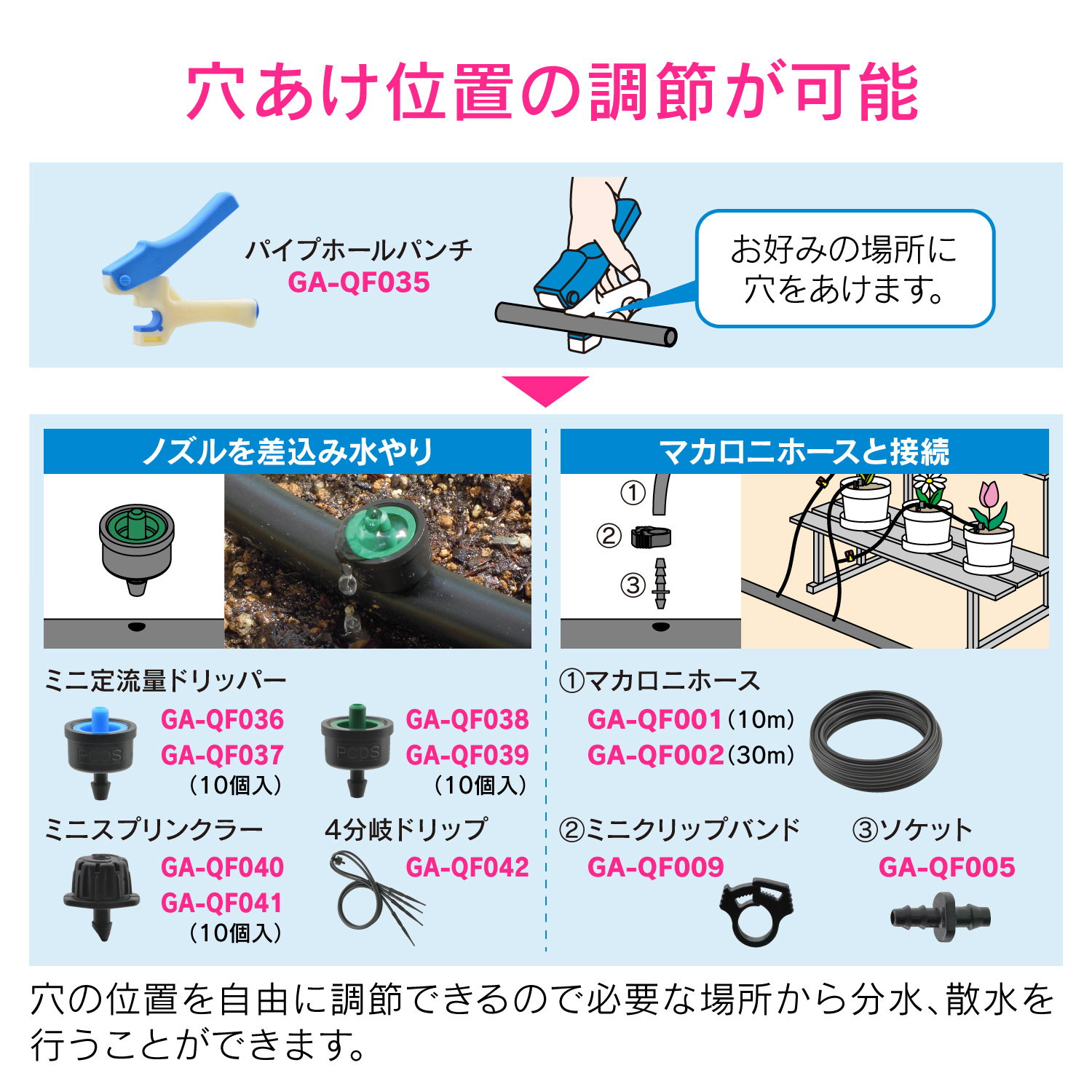 ウォータースプレイパイプ